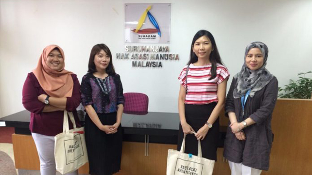 Meeting With SUHAKAM about TBHTD’s anti-torture agenda