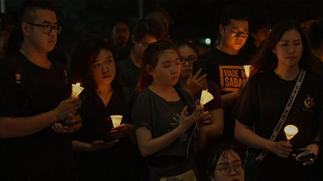 Back to the Scene Candle Light Vigil 回到现场追思会