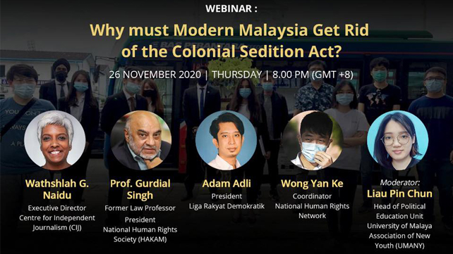 Why Must Modern Malaysia Get Rid of the Colonial Seditian Act?