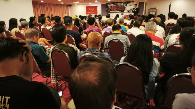 the public forum “Lawan Lupa . Keadilan untuk Beng Hock” (Penang) 巡回讲座“对抗遗忘.平反明福”（槟城场）